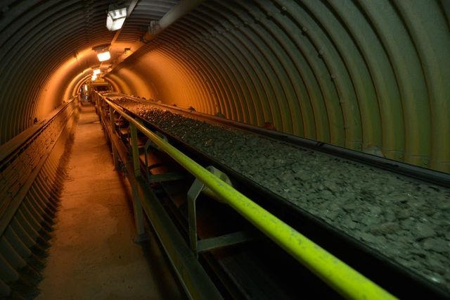 Hệ thống băng tải hầm lò B600-B1400