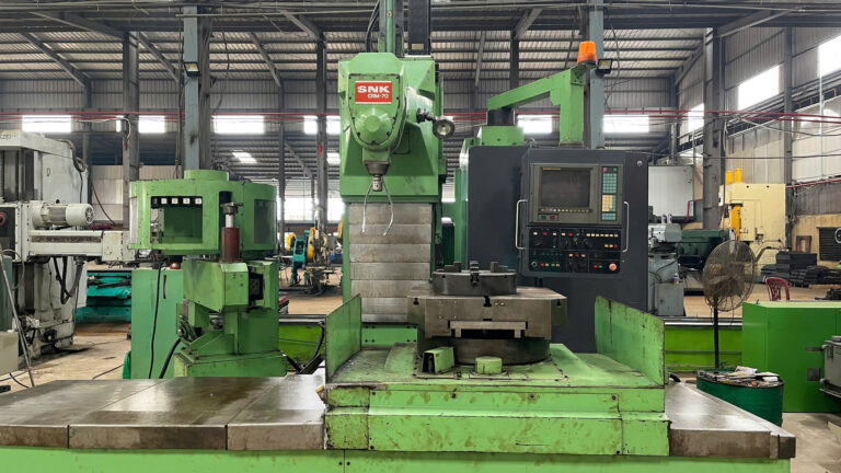 Máy Doa Phay CNC SNK CRM-70 Nhật Bản – 5 Trục Chính Xác